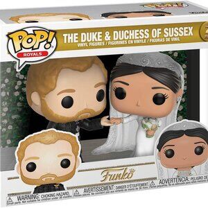 Funko Pop! Royal: Royal W2 - Duke Duchss Sussex- 2 Pack